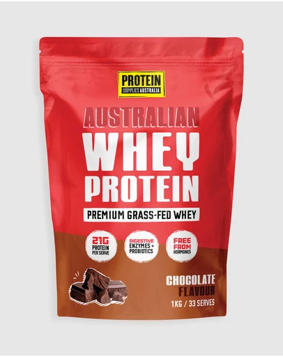 Protein Supplies Australia - Chocolate Australian Whey Protein - 1kg