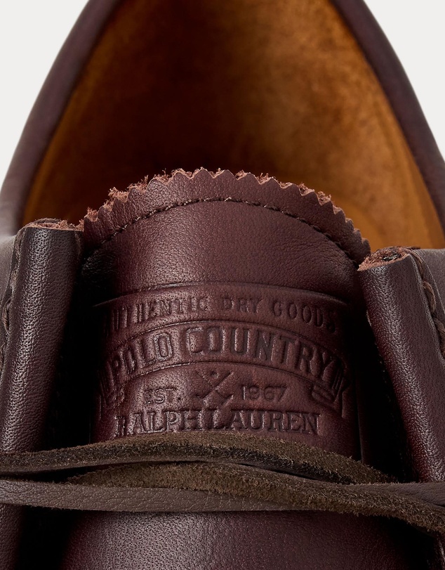 Polo Ralph Lauren - Jett Lug-Sole Leather Moc-Toe Shoes - Men's