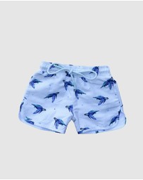 Anchor & Arrow - Archie Board Short - Sea Turtle
