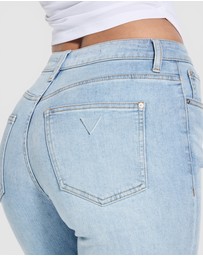 GUESS - Eco Cantina Mid Rise Wide Leg Jeans