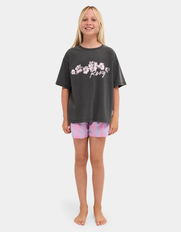Roxy - Girls 8 to 16 Flower Chain T-Shirt