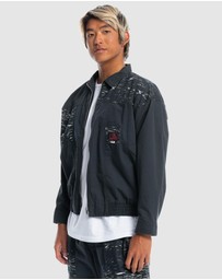 Quiksilver - Quiksilver X Stranger Things Mens Upside Down Jacket