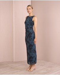 Azzurielle - Eliora Maxi Mesh Dress