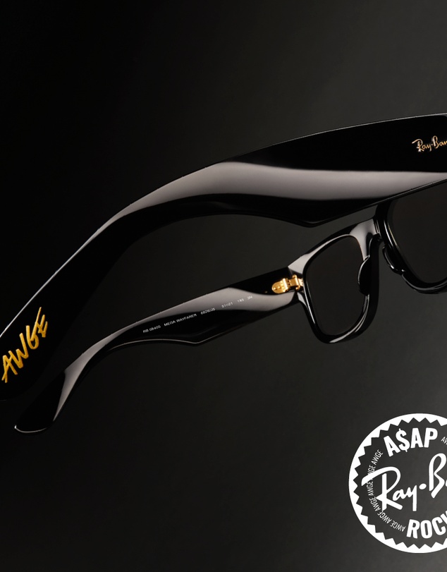 Ray-Ban - Mega Wayfarer - A$AP Blacked Out Collection