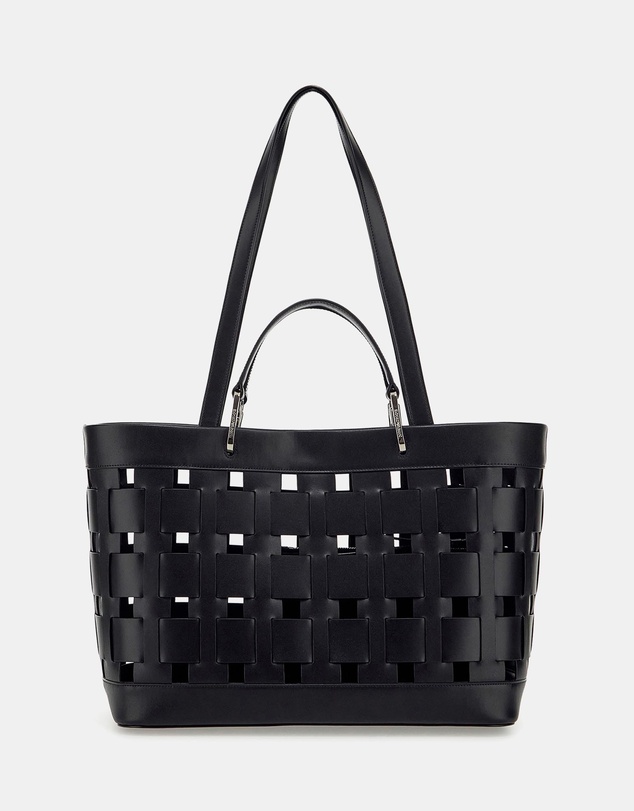 Emporio Armani - Wide Weave Shopping Bag