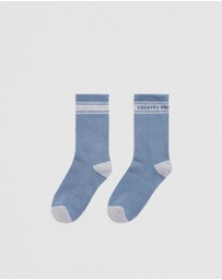 Country Road - Organically Grown Cotton Blend Cr Sport Crew Sock
