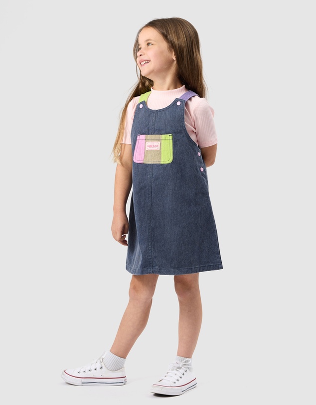 Goldie + Ace - Colour Pop Pinafore Dress - Babies-Kids