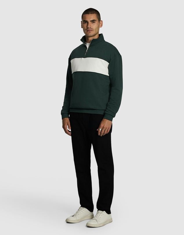 yd. - Logan 1/4 Zip Sweatshirt