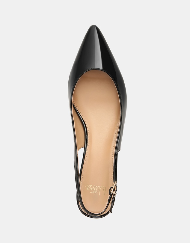 Wittner - Kennedy Patent Leather Slingbacks