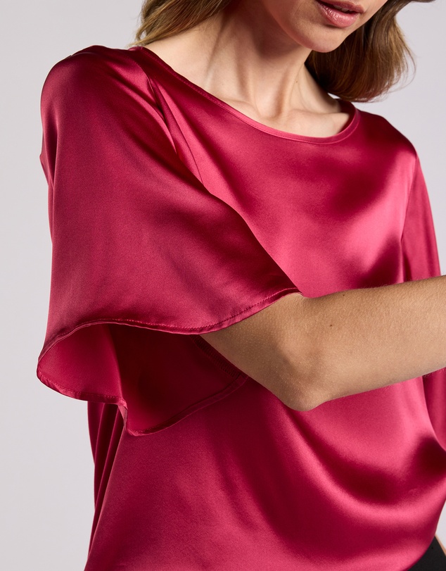 David Lawrence - Amora Silk Mix Top