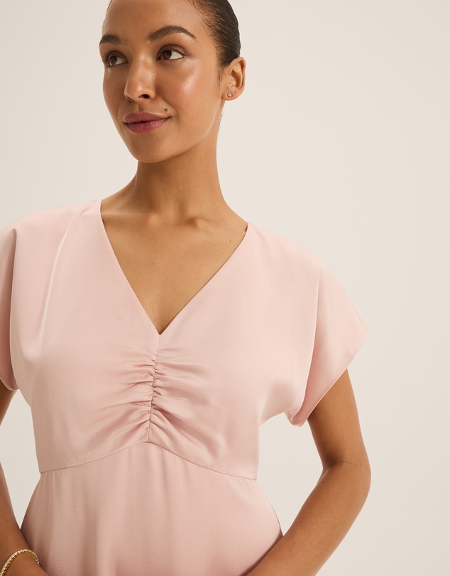 Review - Montague Satin Dress