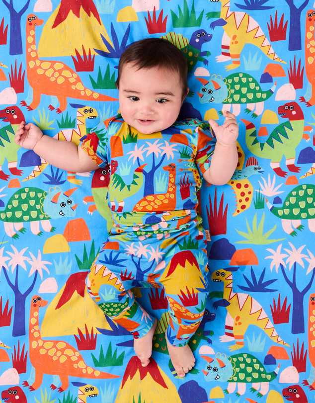 Kip&Co - Organic Cotton Baby Fitted Sheet Cot - Babies