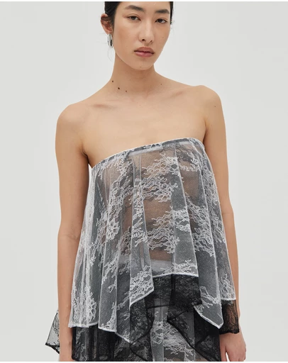 Third Form - Reflect Strapless Top