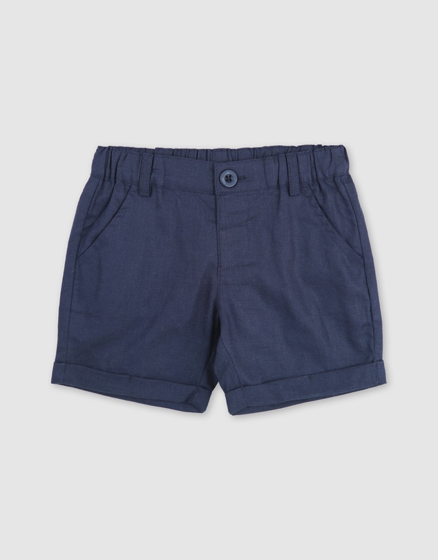 Designer Kidz - Finley Linen Shorts