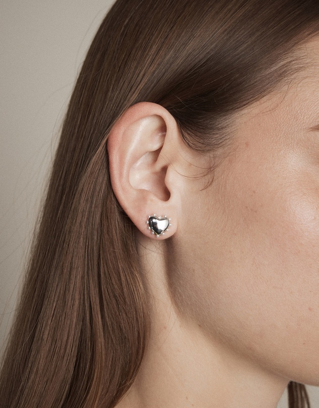 MIMCO - Adore Heart Stud Earrings