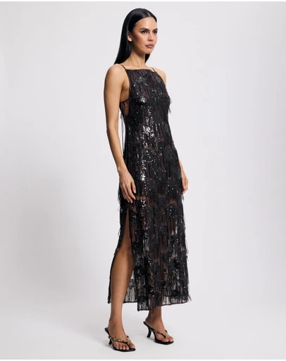 Lover - Xylia Drop Sequin Maxi Dress
