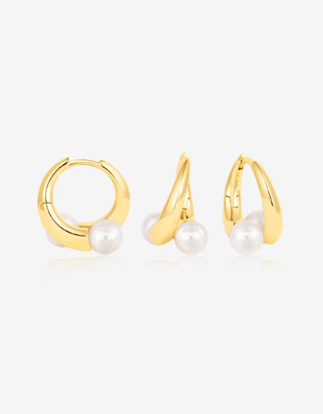 Jackie Mack - Muse Pearl Earrings