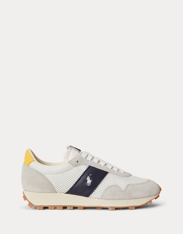 Polo Ralph Lauren - PRL Trail 125 Suede & Mesh Sneaker - The ICONIC Exclusive
