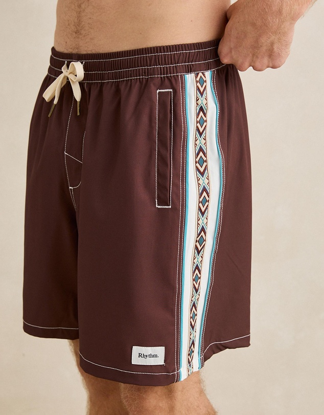 Rhythm - Panel Stripe Beach Shorts
