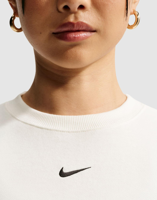 Nike - Studio Fleece Lightweight Oversized Crew-Neck Sweatshirt
