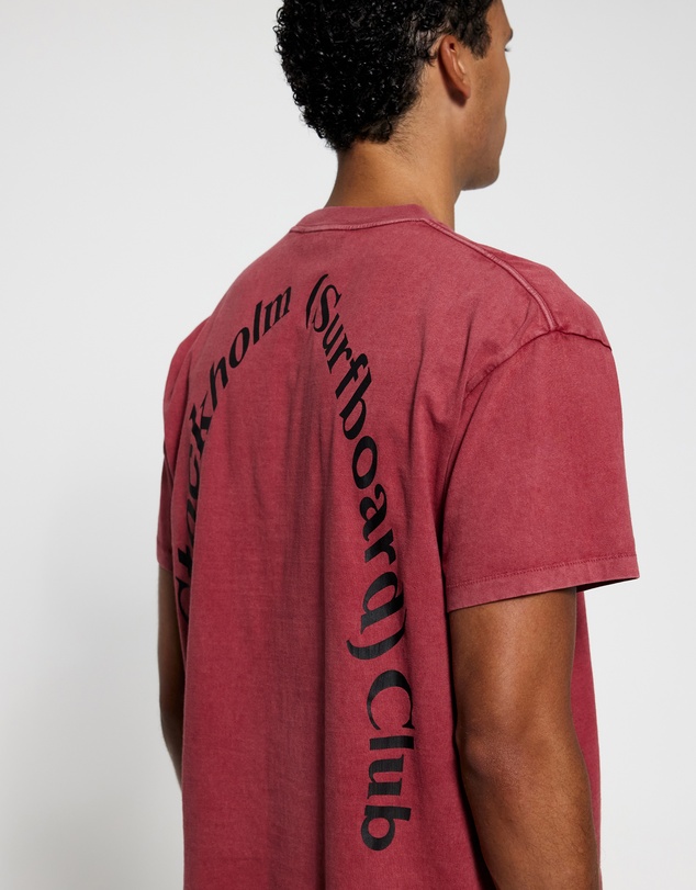 Stockholm Surfboard Club - Box Tee Back Logo