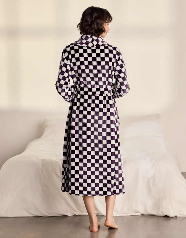 Chelsea Peers - Checkerboard Dressing Gown