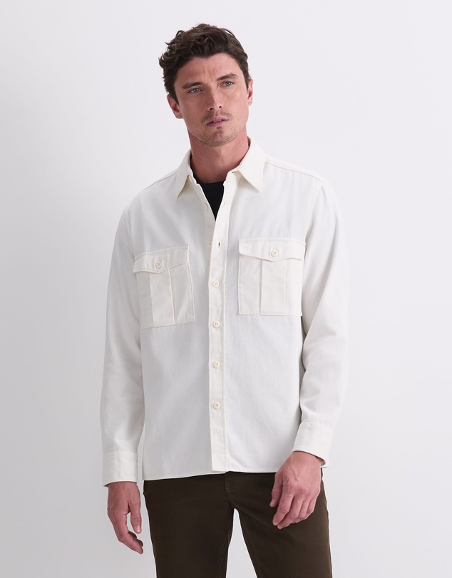 Sportscraft - Double Pocket Long Sleeve Overshirt