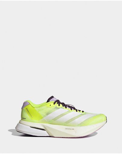 Solar Yellow, White & Powder Plum