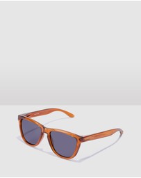 Hawkers Co - Polarized Brown One Raw Sunglasses for Men and Women UV400