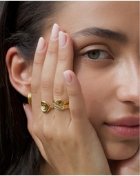 HOUSE OF SLANI - Eleni Gold Ring