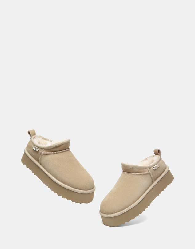 EVERAU - Australian Shepherd Ugg Nano Classic Platform Cow Suede Upper UGG Boots