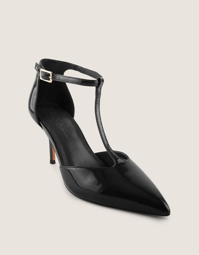 Shelly Shen - Maven High Heels Black Patent