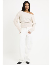 Alice In The Eve - Bailey Off Shoulder Knit Top