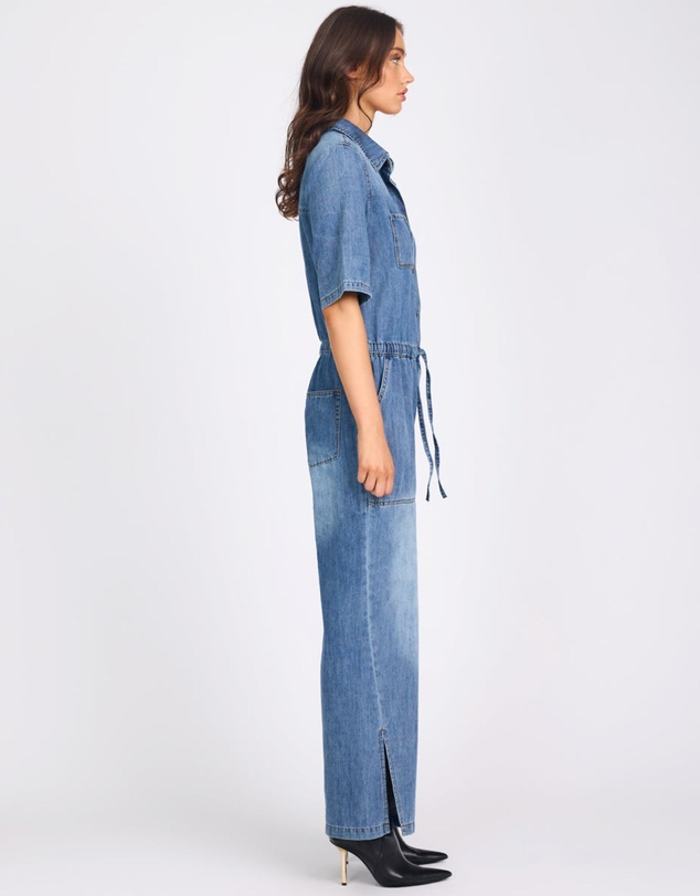 ONE TEASPOON - Veronica Denim Jumpsuit - Westland Blue