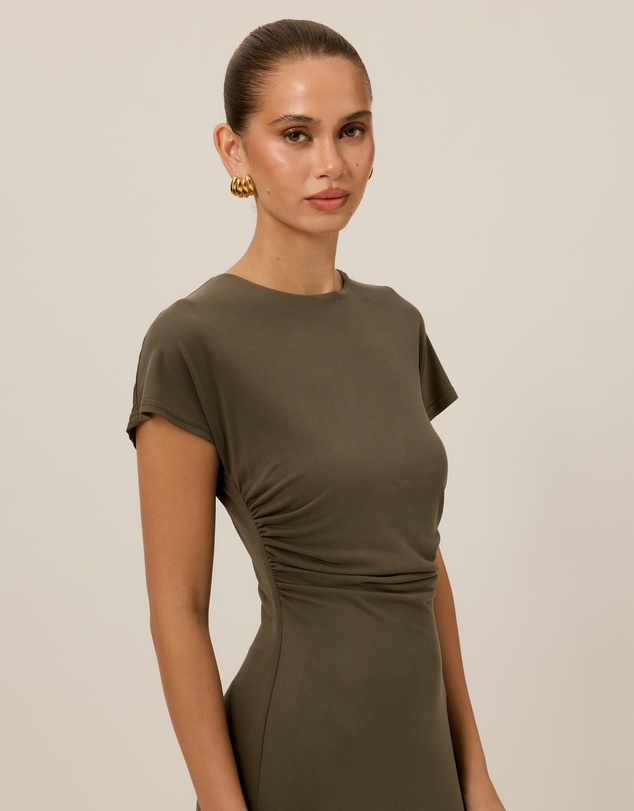 Tussah - Hope Ruched Maxi Dress