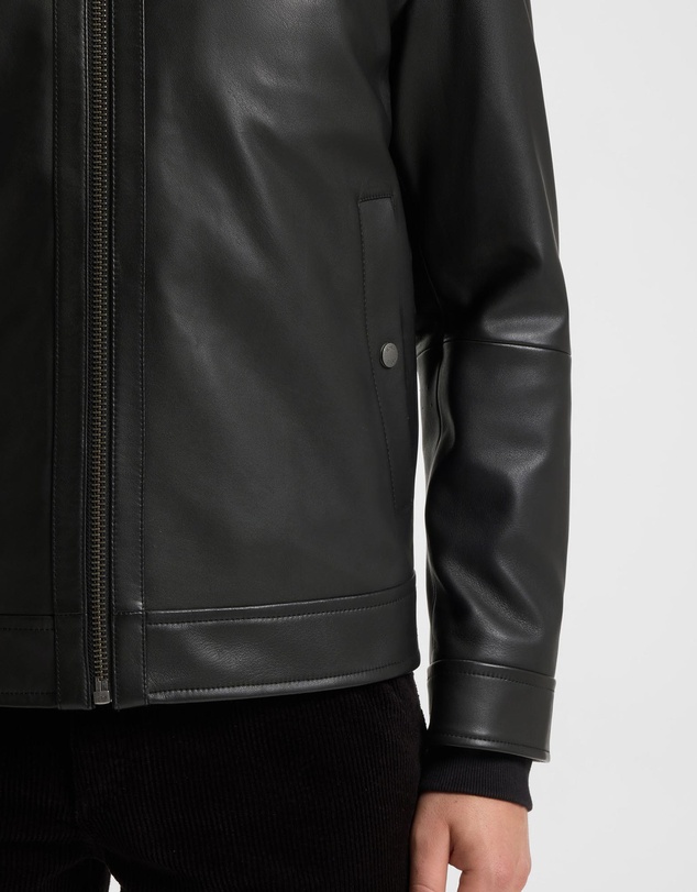 BOSS - Shirt-Style Jacket in Nappa Leather