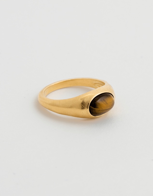 Kirstin Ash - Tigers Eye Ring