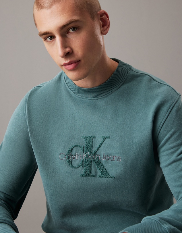 Calvin Klein Jeans - Chenille Monogram Sweatshirt
