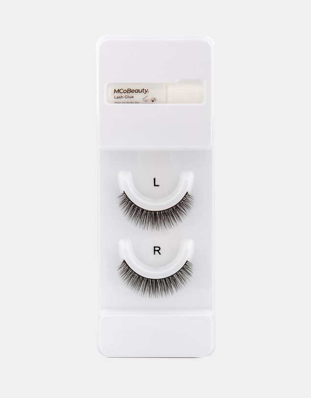 MCoBeauty - Longwear False Lashes Natural Single Set - Mykonos