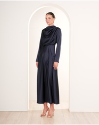Pilgrim - Dina Long Sleeve Satin Dress