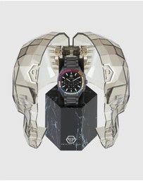 Philipp Plein - CHRONO SPECTRE Black Tone Case Black Bracelet 44mm