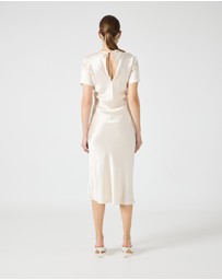 Third Form - Crush Bias Tee Midi Dress
