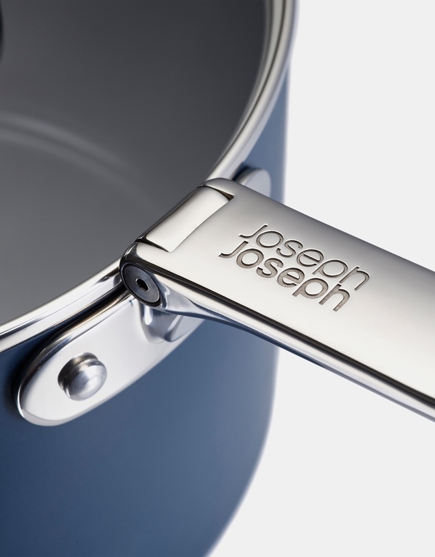Joseph Joseph - Space Non-stick Saucepan with Folding Handles and Lid - 19 cm