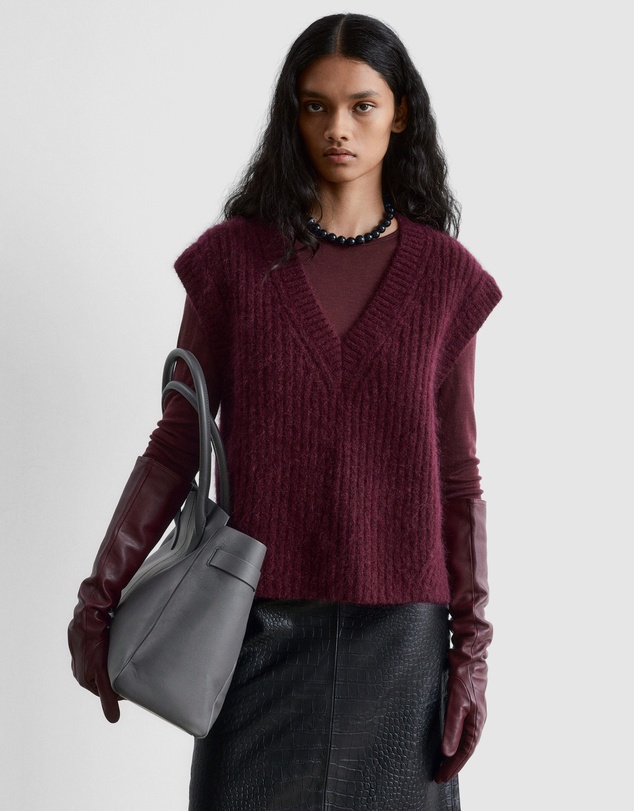 & Other Stories - Knitted Mohair-Blend V-Neck Vest