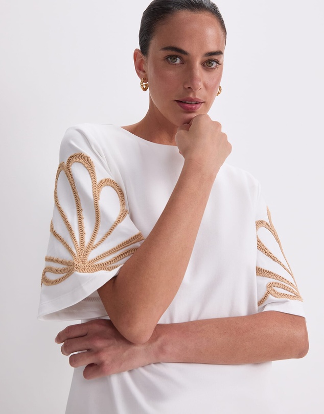 Sportscraft - Eliza Embroidery Top