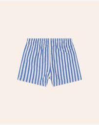 Huxbaby - Collegiate Stripe Boardshorts - Babies-Kids