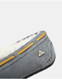 EVERAU - EverAU Ugg Miracle Moccasin Leather Upper Moccasins