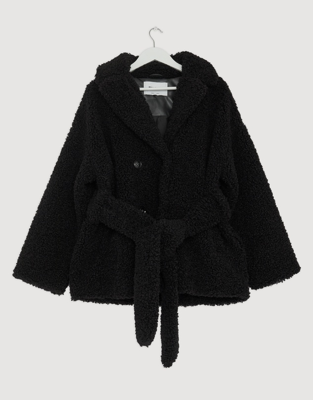 Revibe - Repaired ENA PELLY Quinn Faux Fur Robe - AU 12