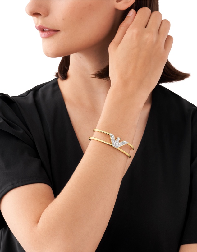 Emporio Armani - Gold Tone Bracelet