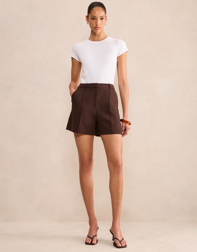 Forever New - Chelsea Pintuck Shorts